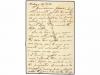 ✉ ESPAÑA GUERRA CIVIL. 1936. Entero Postal de 15 cts. violet