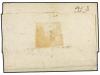 ✉ ESPAÑA: PREFILATELIA. 1793 (26 Abril). Envuelta circulada 