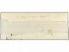 ✉ ESPAÑA: PREFILATELIA. 1828 (31 Agosto). Plica Judicial cir