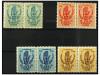 ** ESPAÑA. Ed. 851/54 (2). SERIE COMPLETA en parejas. LUJO. 