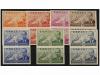 ** ESPAÑA. Ed. 880/86s. SERIE COMPLETA en parejas SIN DENTAR
