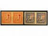 (*) ESPAÑA. Ed. 984p, 986p (2). 10 cts. y 40+10 cts. en pare