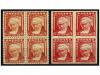 ** ESPAÑA. Ed. 1005cc y 1005ccs. ERROR DE COLOR. 25 cts. ros