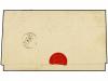 ✉ ESPAÑA. Ed. 133F, 141. 1874. CADIZ a SEVILLA. 10 cts. verd