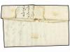 ✉ ESPAÑA: PREFILATELIA. (1825 CA). Carta completa sin fecha 