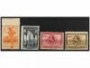 ** ESPAÑA. Ed. 443/46. 50 cts, 1, 4 y 10 pts. Finales de ser