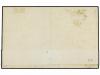 ✉ ESPAÑA. Ed. 24. 1854. MONDOÑEDO a SANTIAGO. 6 cuartos rojo