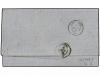 ✉ GRECIA. 1868. CONSTANTINOPLE to ATHENES. Taxed on arrival 