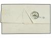 ✉ GRECIA. 1868. PARÍS to ATHENES. Taxed on arrival 90 l. pai