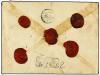 ✉ ESPAÑA. Ed. 248, 252, 253(2). 1901. BARCELONA a FRANCIA. V