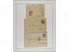 LOTES y COLECCIONES. 1830/1900. ÁLAVA. Colección montada en 