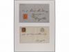 LOTES y COLECCIONES. 1835/1936. SALAMANCA. Colección montada