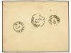 ✉ ESPAÑA. Ed. 201, 203. 1888. BARCELONA a VIENA. 5 cts. verd