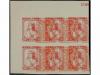 (*) ESPAÑA. Ed. NE 49 + NE 53. NO EMITIDO. 40 cts. rosa SIN 