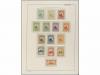 LOTES y COLECCIONES. ESPAÑA. Colección en álbum FARO de 1900