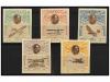 ESPAÑA. PROYECTOS sobre papel cartulina. 5 cts., 10 cts., 25