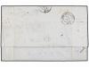 ✉ FRANCIA. Yv. 18 (3). 1854. PARÍS a MÉXICO. 1 Fr. carmín, t