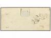✉ FRANCIA. Yv. 14. 1860. Envuelta circulada a PARÍS. 20 cts.