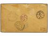 ✉ TAHITI. Ce. 13, 17, 24, 27, 30. 1894. Registered cover fro