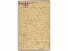 ✉ MARRUECOS. 1897 (July 16). Gibraltar 10cs. red postal stat