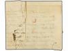 ✉ BOSNIA-HERZEGOVINA. 1853. Registered cover to CURZOLA fran
