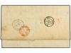 ✉ NORUEGA. 1871 (June 16). Entire letter from STAVANGER with