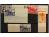 ** ESPAÑA. Ed. 792/800. SERIE COMPLETA, borde de hoja, esqui
