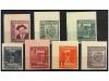 ** ANDORRA. Ed. 48/50s y 55s. Juego completo, siete valores 