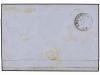 ✉ LEVANTE: CORREO AUSTRIACO. 1871. SMIRNA to AMSTERDAM. 25 g