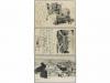 ✉ ESPAÑA. Ed. 218 (3). 1900. Tres tarjetas postales de Hause