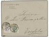 ✉ ESPAÑA. 1878-82. Conjunto de11 cartas con diversos matasel