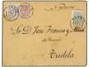 ✉ ESPAÑA. 1878-82. Conjunto de11 cartas con diversos matasel