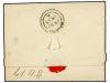 ✉ CUBA. 1855. CUBA a MÉXICO. Marca PAID/AT/HAVANA en negro y