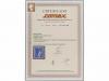 ** ESPAÑA. Ed. 164. 10 cts. azul. PIEZA DE LUJO. Cert. COMEX