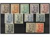** ESPAÑA. Ed. 919/27, 930, 932/33s. SERIE COMPLETA SIN DENT