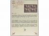 ** ESPAÑA. Ed. 265 (4). 4 pts. violeta. Bloque de cuatro, ce