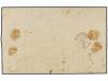 ✉ ESPAÑA. Ed. 48F. 1859. MADRID a ALICANTE. 4 cuartos rosa F