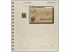 */° ✉ Δ ESPAÑA. Ed. 58F. 4 cuartos castaño, FALSO POSTAL, ti