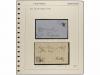 */° ✉ ESPAÑA. Ed. 107F. 50 mils. azul, FALSO POSTAL, tipo V.