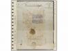 */° ✉ ESPAÑA. Ed. 107F. 50 mils. azul, FALSO POSTAL, tipo V.