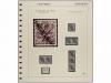 */° Δ ESPAÑA. TELÉGRAFOS. 10 pesetas azul violeta, colección