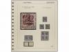 */° Δ ESPAÑA. TELÉGRAFOS. 10 pesetas azul violeta, colección