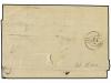 ✉ ESPAÑA. Ed. 108 F. 1871. BARCELONA a MADRID. 100 mils. cas