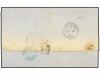 ✉ ESPAÑA. Ed. 86 F. 1866. BARCELONA a SHEFFIELD (Inglaterra)