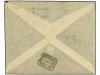 ✉ ESPAÑA. Ed. 268, 274 (3). 1922. TARRASA a SUIZA. 5 cts. ve
