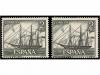 ** ESPAÑA. Ed. 1607ef. BARCOS. 2 pts. negro y verde. FALTA E