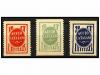 ESPAÑA: VIÑETAS. CATALUNYA. ACCIÓ CATALANA. 10, 15 y 20 cts.