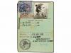 ✉ ESPAÑA. 1952. CARNET DE REFUGIADO ESPAÑOL en FRANCIA con 3