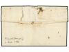 ✉ ESPAÑA: PREFILATELIA. 1796. VINACED a BARCELONA. Marca ARA