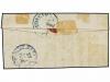 ✉ CUBA. 1856. BAINOA a HABANA. 1/2 real verde, mat. PARRILLA